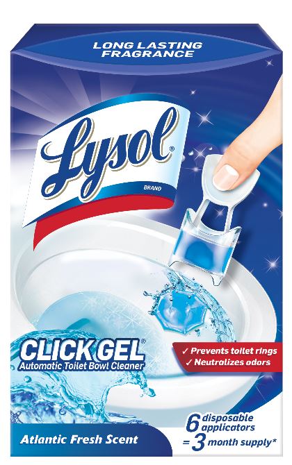 LYSOL® Click Gel Automatic Toilet Bowl Cleaner - Atlantic Fresh